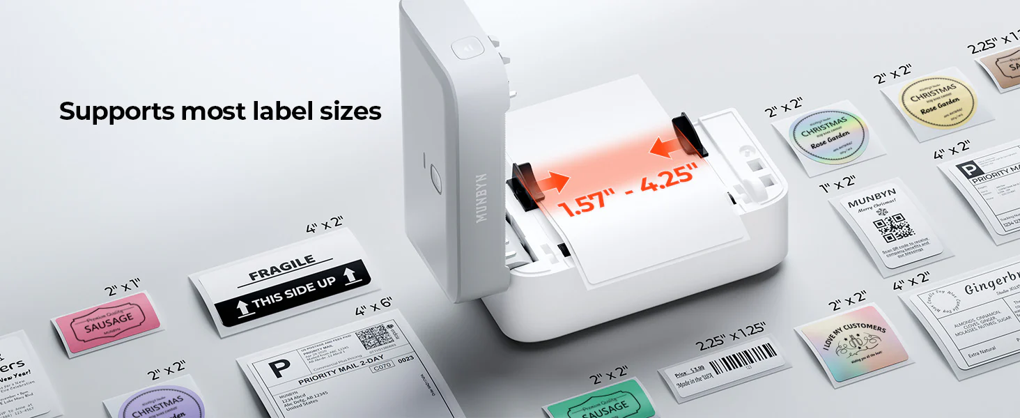 Formaty etykiet RW403