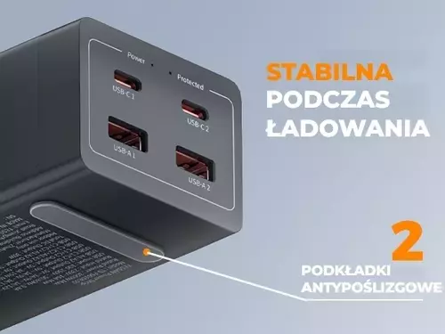 Zdjęcie produktu Listwa zasilająca TESSAN z ładowarką USB 30W - OUTLET 8