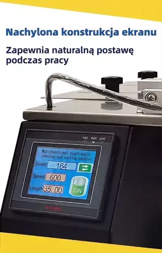 Zdjęcie produktu Półautomatyczna Etykieciarka Kątowa BSC-F601 5