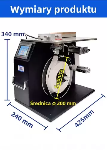 Zdjęcie produktu Półautomatyczna Etykieciarka Kątowa BSC-F601 8