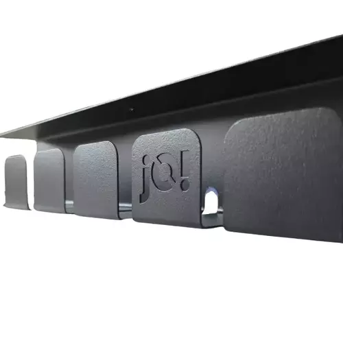 Zdjęcie produktu Organizer kabli 800x80x80 mm grzebień - czarny 3