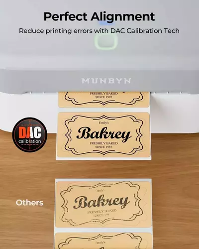 Zdjęcie produktu Drukarka termiczna do etykiet Munbyn RW403B - Outlet 6