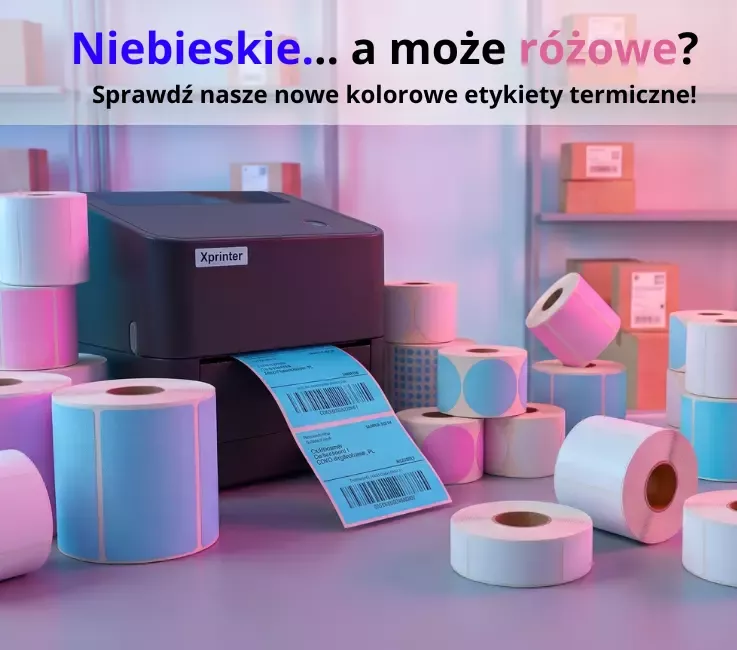 Zdjęcie kolorowe etykiety 